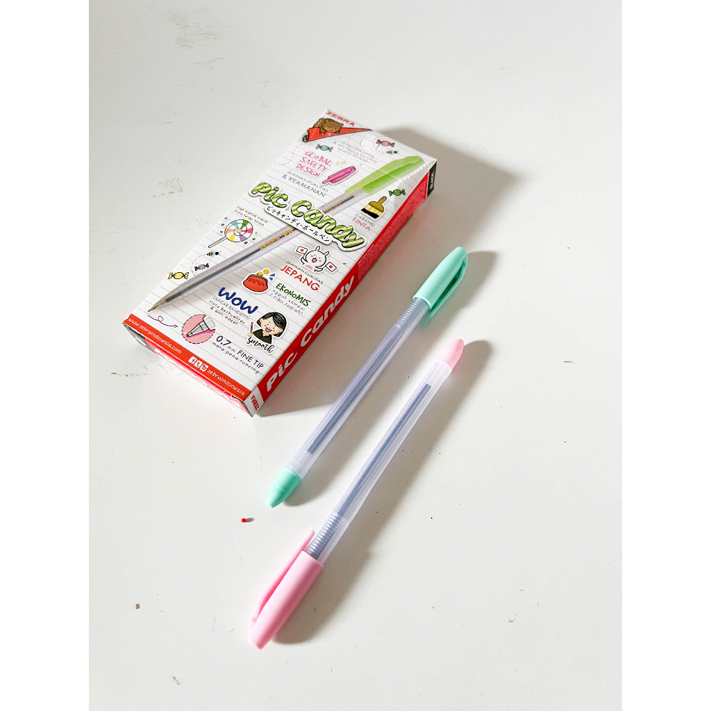 

Ballpoint ZEBRA Pic Candy Hitam 0.7 Bolpoin Bolpen Pulpen