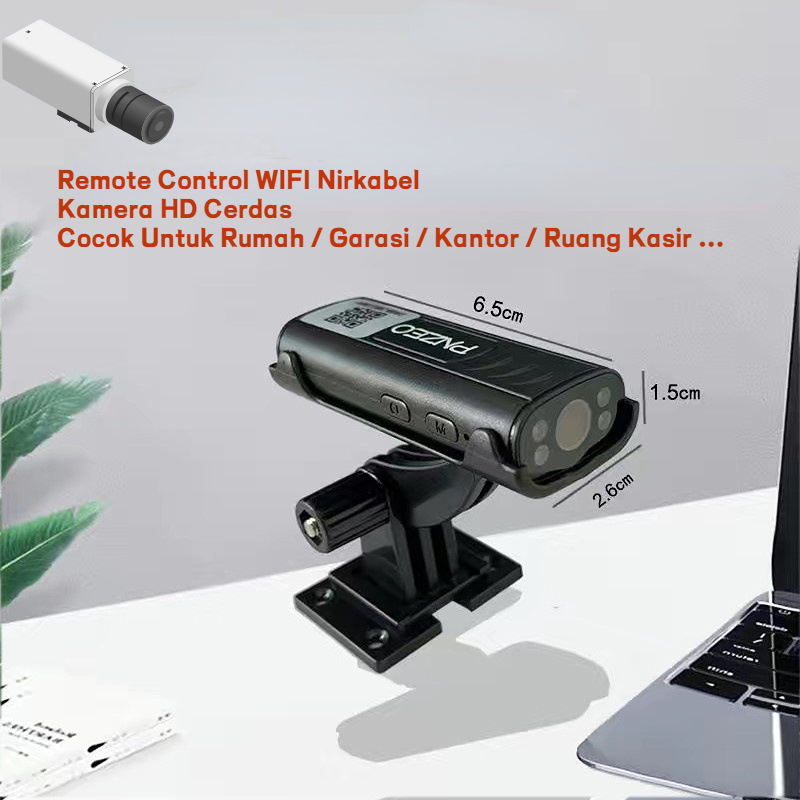 Spy Camera Mini Wifi Baterai Internal FHD 2MP Kamera Cctv Mini Tersembunyi Tanpa Kabel Security Cameras Hidden Camera Pengintai Mini Kamera Kecil Tersembunyi Tanpa Wifi Ip Camera Cctv Wifi Spy Cam Kamera Pengintai Mini With Night Vision