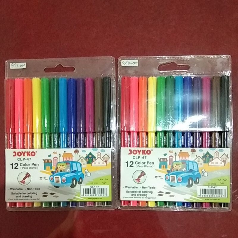Spidol warna joyko