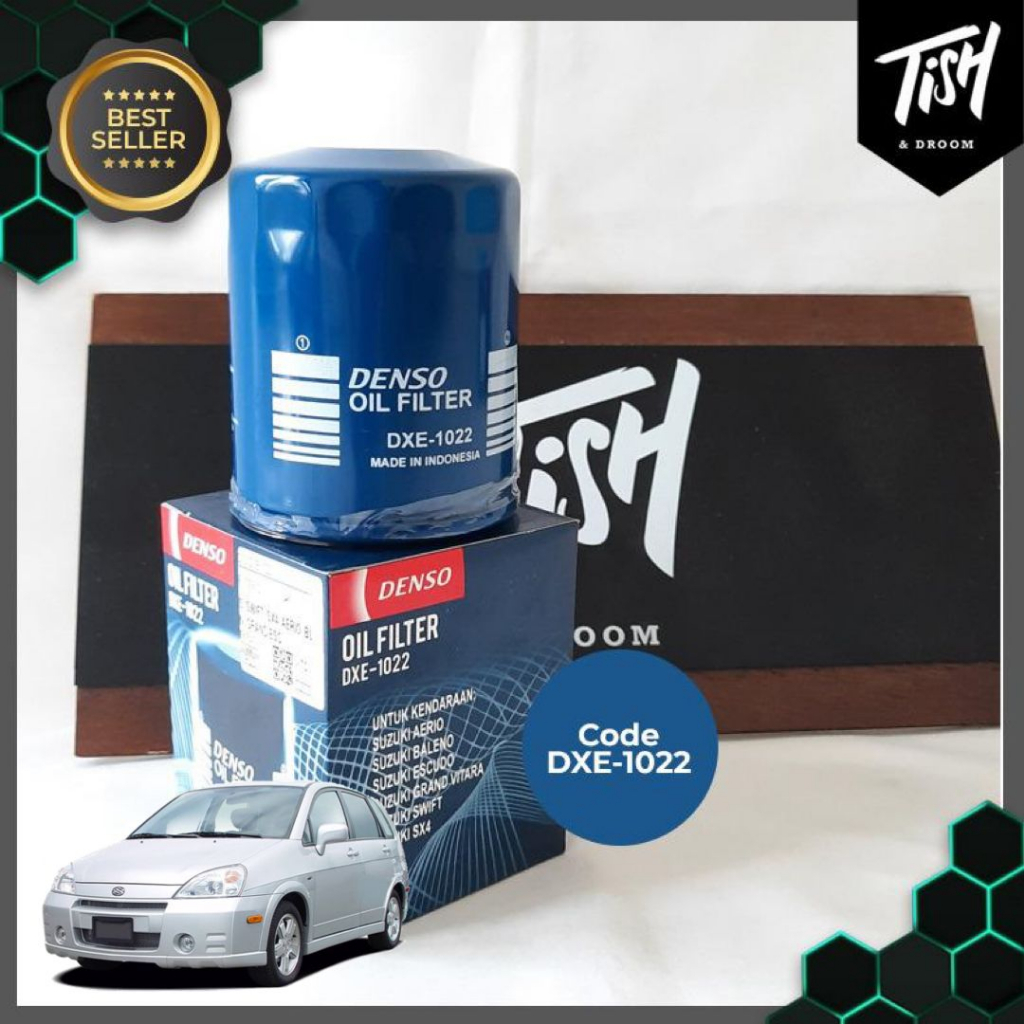 Denso DXE 1022 Oil Filter Suzuki Aerio Filter Oli Mobil