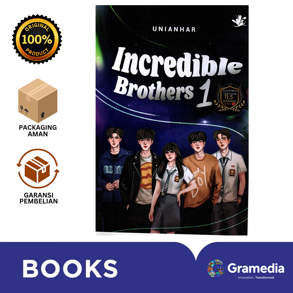 Gramedia Bali - Incredible Brothers 1