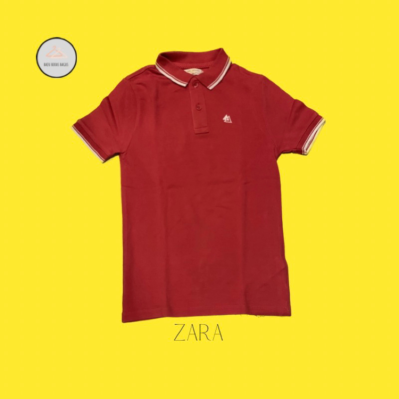 [READY STOCK] Baju Anak Polo Zara Second. 8thn ORI. Kondisi Bagus