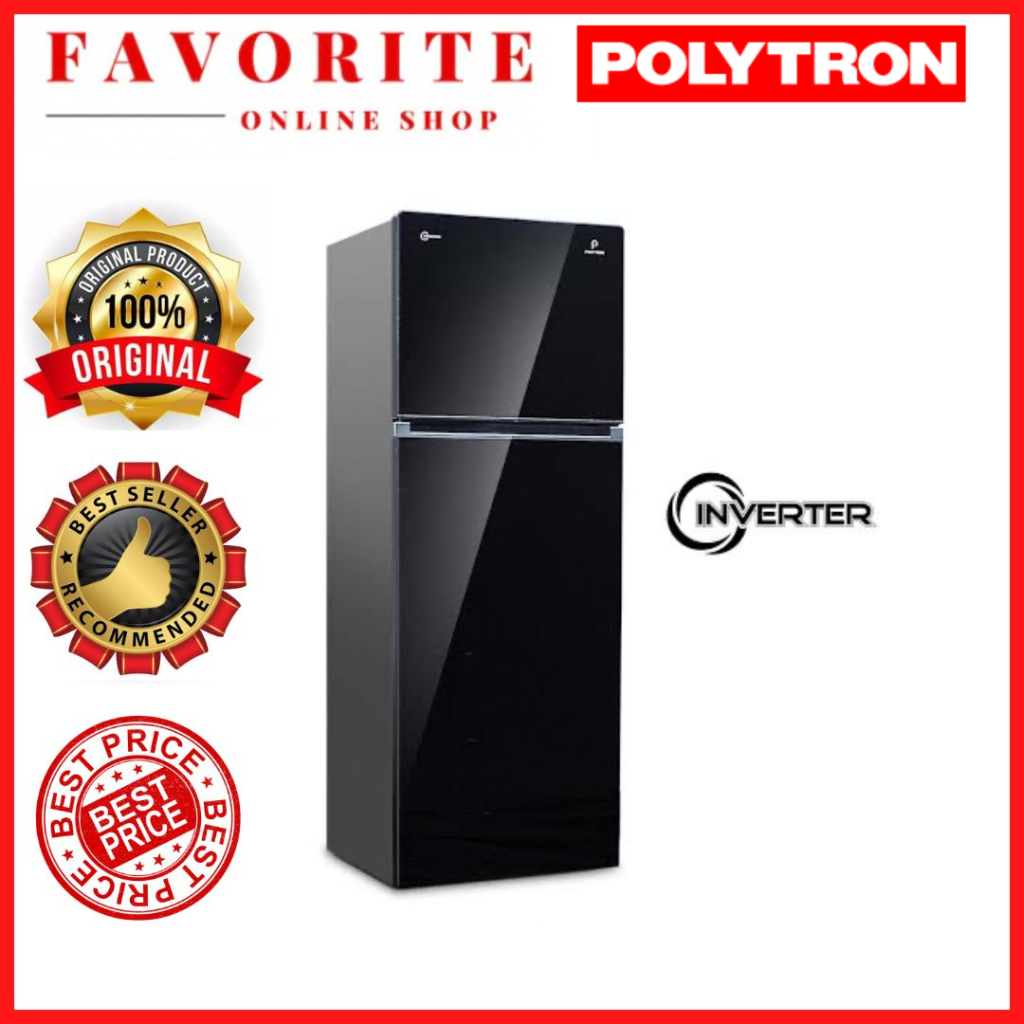 KULKAS POLYTRON INVERTER PRW 23VX PRW23VX 220L POLYTRON 2 PINTU 23 VX
