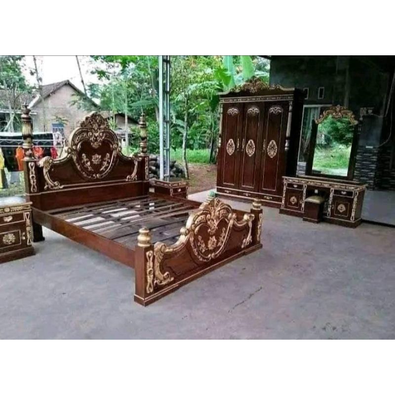 kamar set cinta/kamar set jati murah/kamar set mewah