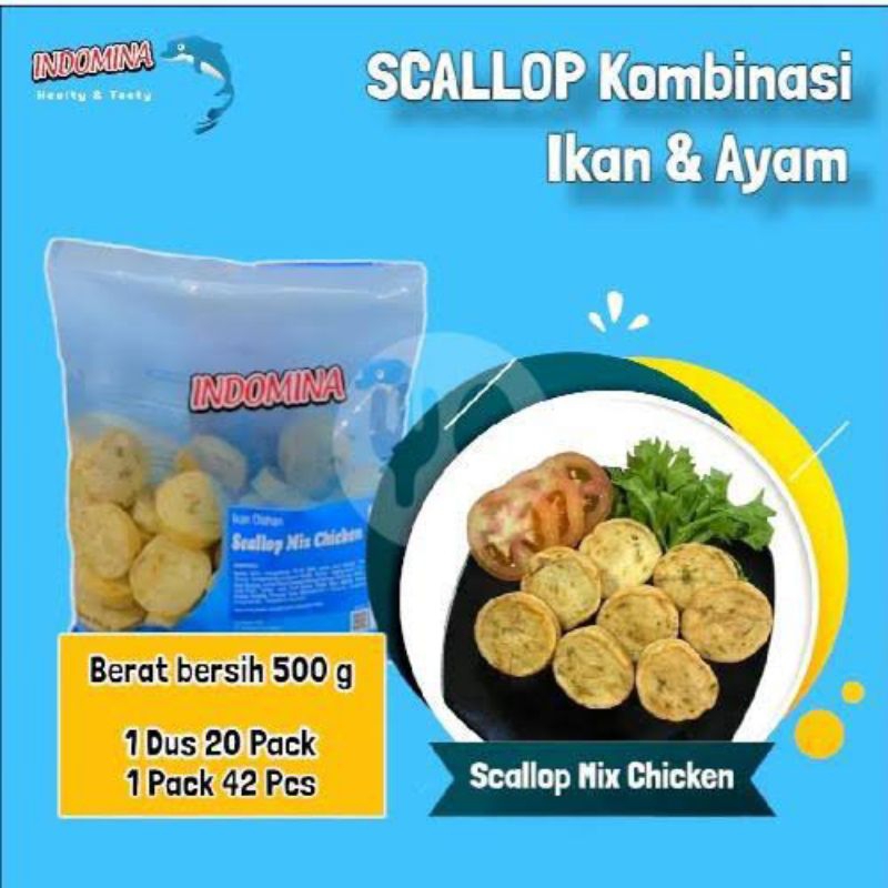 Indomina Scallop 500g