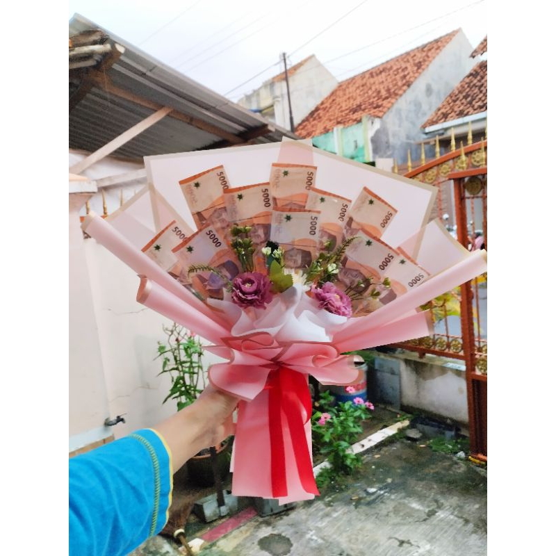 jasa buket uang kosong 50lmbr|bisa COD| free packing