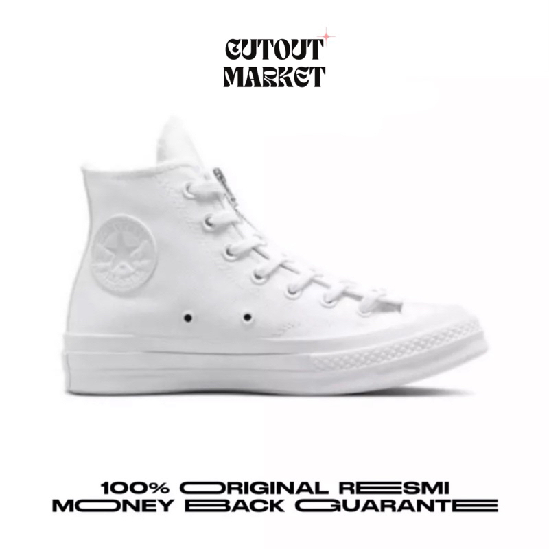 Converse Chuck 70 Hi ‘Canvas Zip White Prime Pink White’