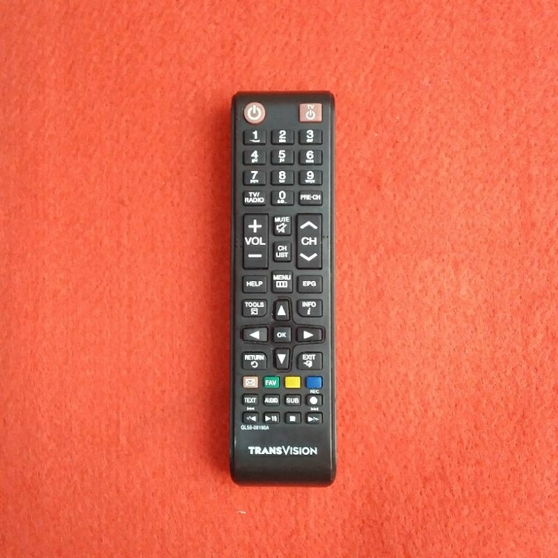 REMOTE TV TRANSVISION - SAMSUNG GL59-00180A ORIGINAL TANPA TUTUP BATERAI