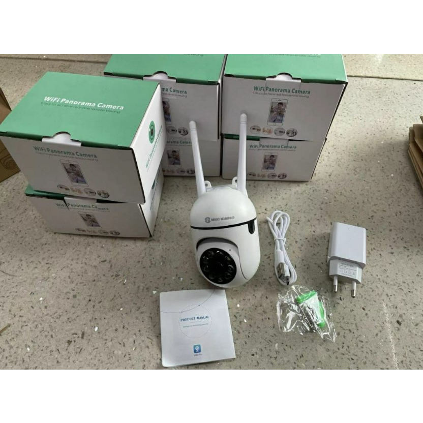 E27 - 3 CCTV Wireless Smart Camera // CCTV Lampu 360' Wireless IP Camera