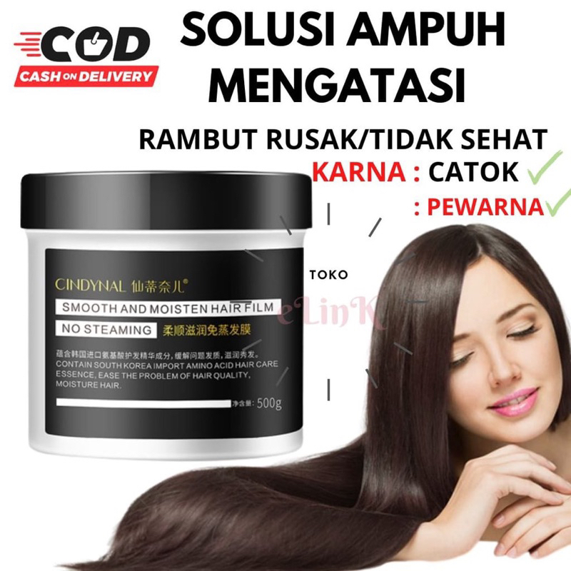 GRATIS ONGKIR COD TERMURAH MEDAN Hair mask keratin Masker rambut keratin 500g salon perawatan rambut masker rambut keratin Memperbaiki Rambut RusakKering Keriting Sangat Menutrisi Perawatan Rambut Wangi tahan lama