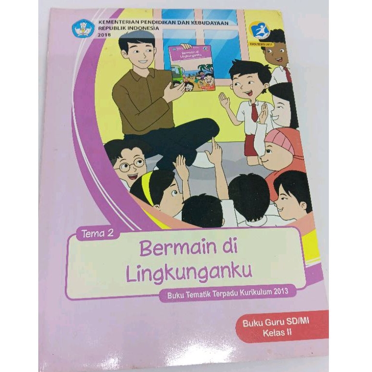 Buku guru tematik kelas 2 tema 2 bermain di lingkunganku