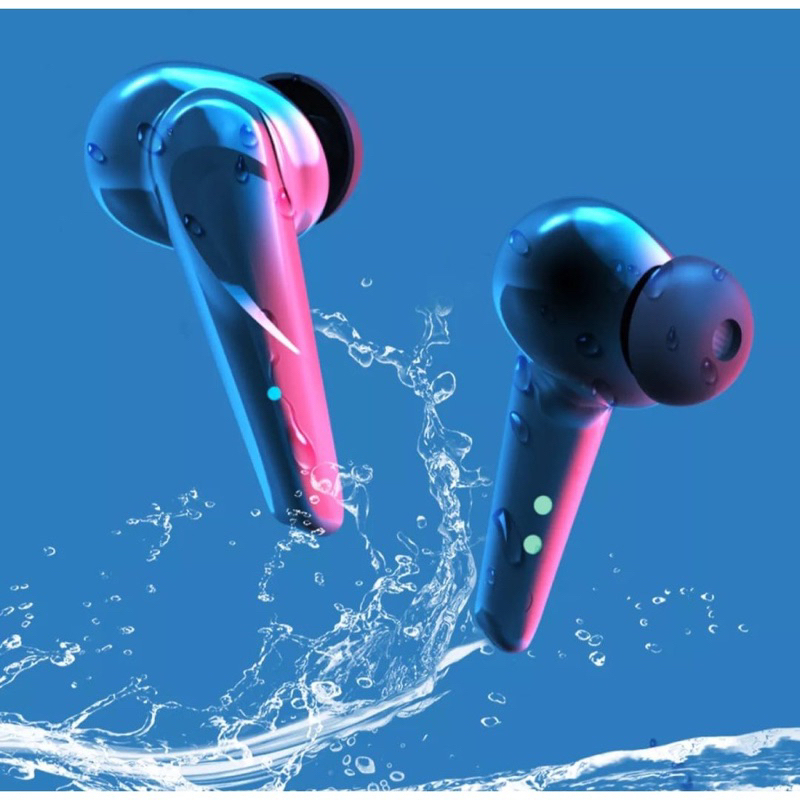 Apro366 Headset Bluetooth Gaming TWS with Mic 6D Bass Stereo Handset Water Proof Earbud 5.1 Wireless Earphone Headphone BY SMOLL