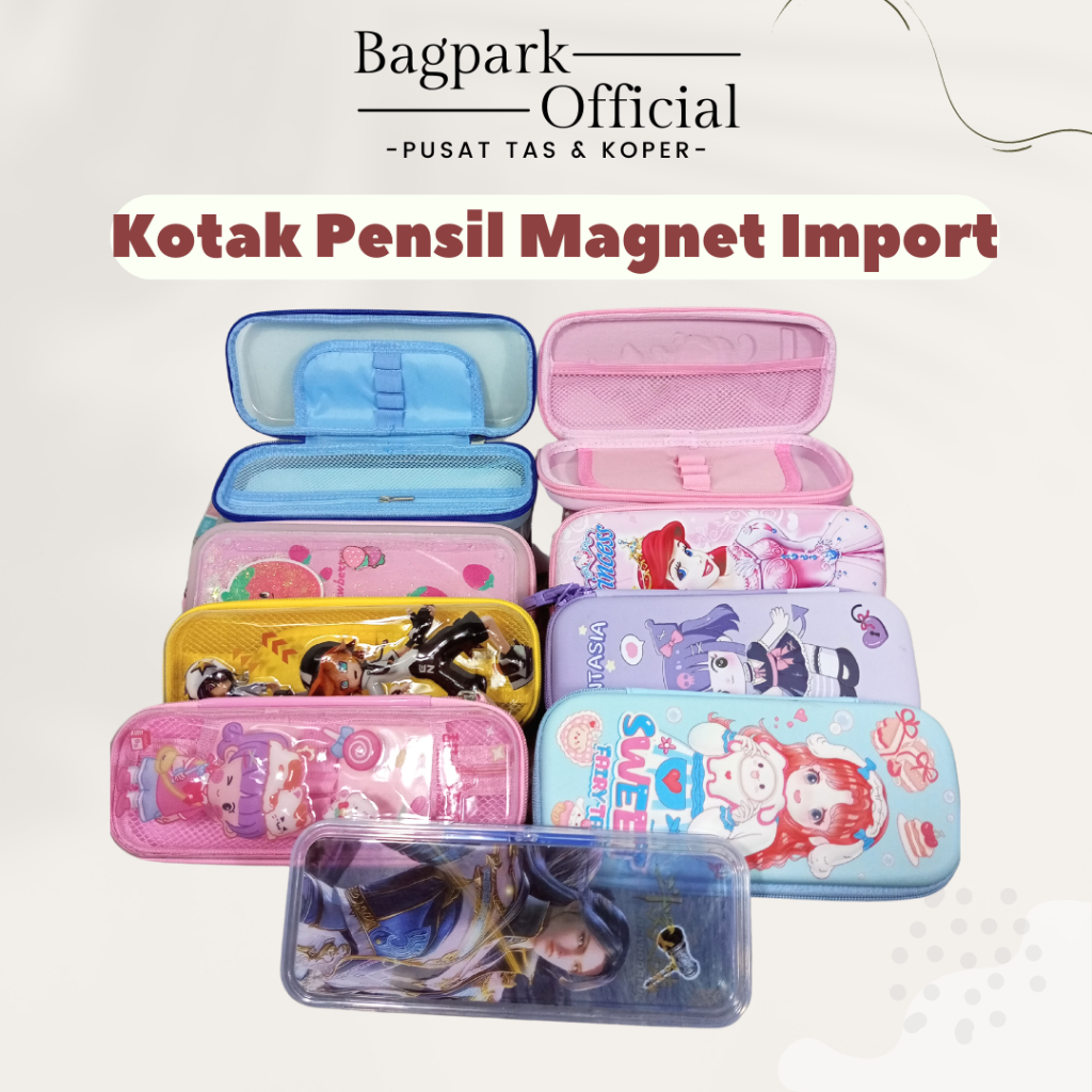 KOTAK PENSIL ANAK IMPORT KOTAK PENSIL 3D TIMBUL PREMIUM TEMPAT PENSIL WADAH PENSIL GLITER PENSIL CASE BOX BENING GAMBAR KARAKTER LUCU KEKINIAN ADA BOX PENSIL