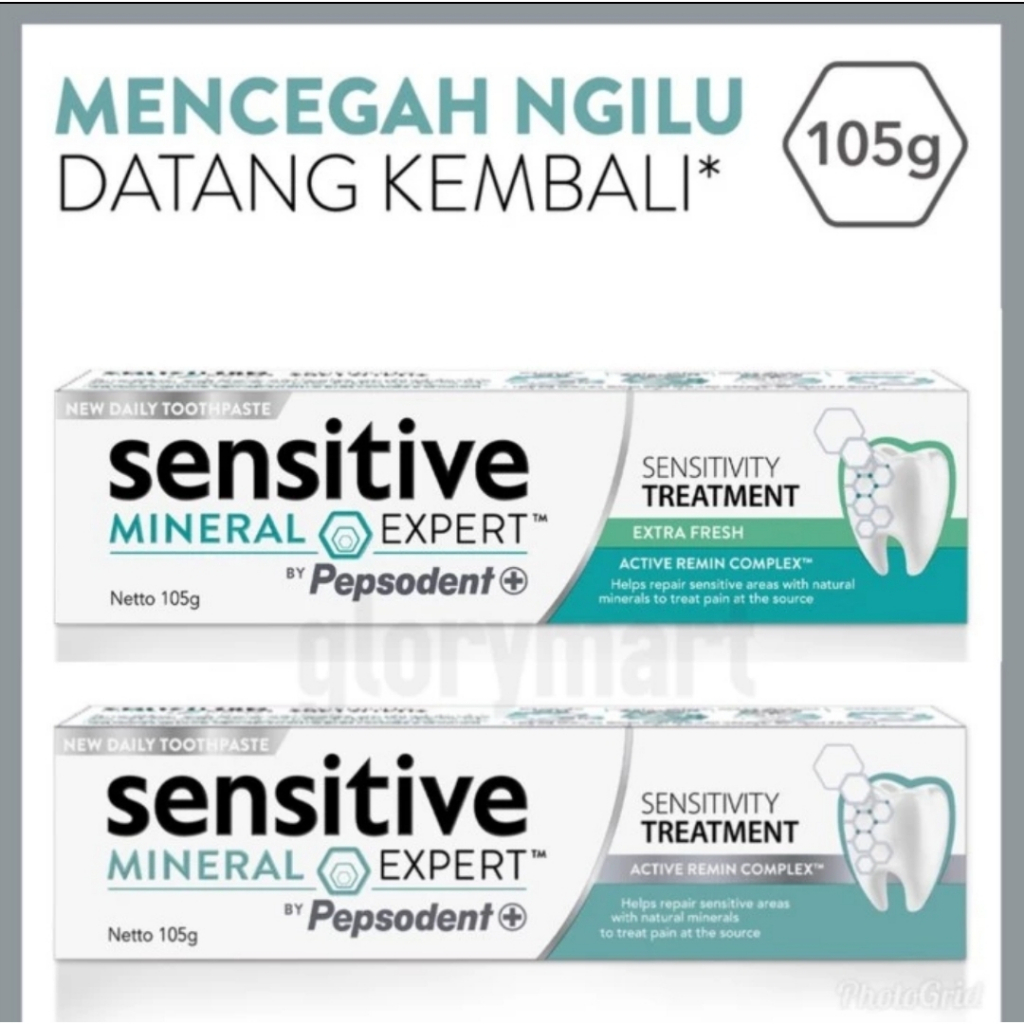 Pepsodent Sensitive Mineral Expert Sensitivity Treatment 105gr
