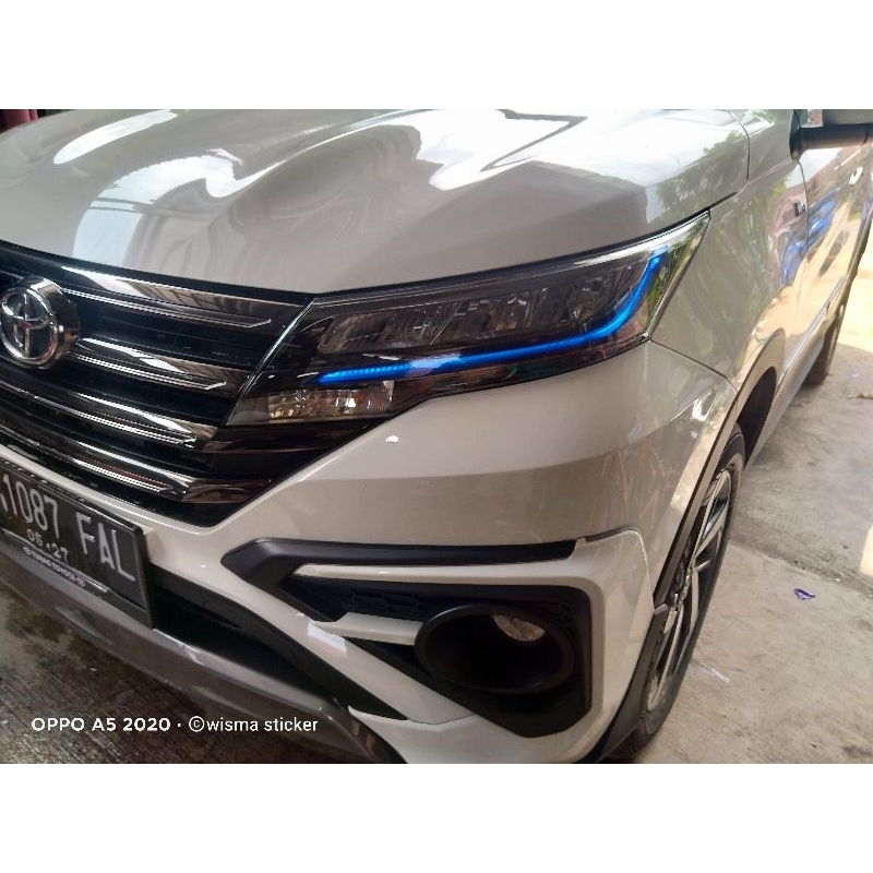 Stiker Alis Toyota Rush New / Stiker Alis Terios New / Stiker Variasi Rush / Stiker Lampu Rush New