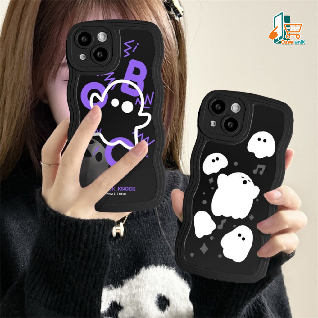 SS816 SOFTCASE CASE TPU GHOST CARTOON FOR SAMSUNG J2 PRIME GRAND PRIME A03 A02S A03S A03 CORE A04 A04E A04S A13 A10 A11 M11 A12 M12 A13 A32 A23 A14 CS5625