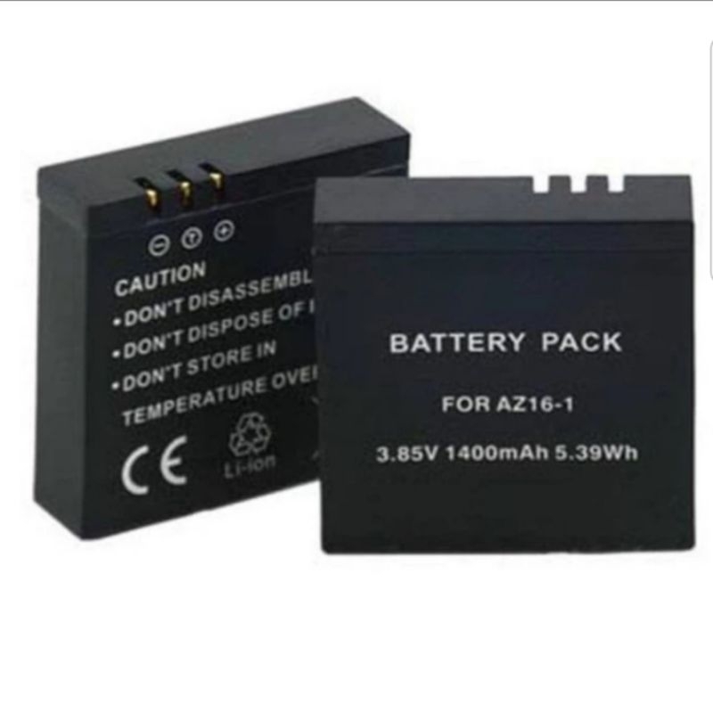 baterai dan charger xiaomi yi 4k/ lite, battery, batre action cam