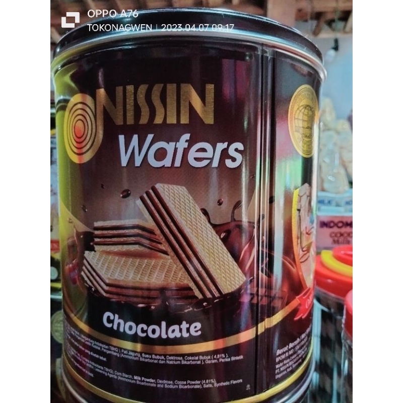 

NISSIN WAFER SEPEDA 600G