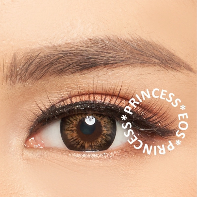 Softlens EOS Vcheck Brown / Coklat Normal Minus Beda Minus