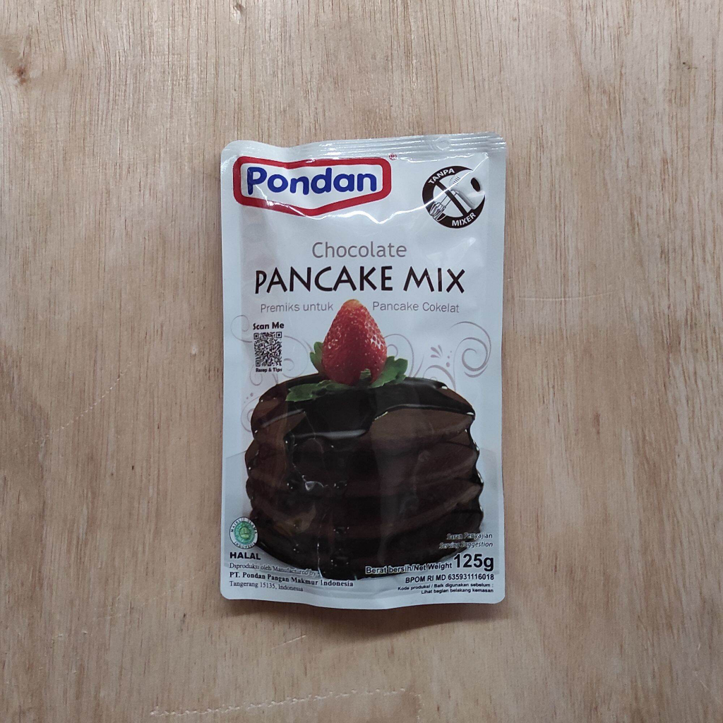 

Pondan Chocolate Pancake Mix 125gr