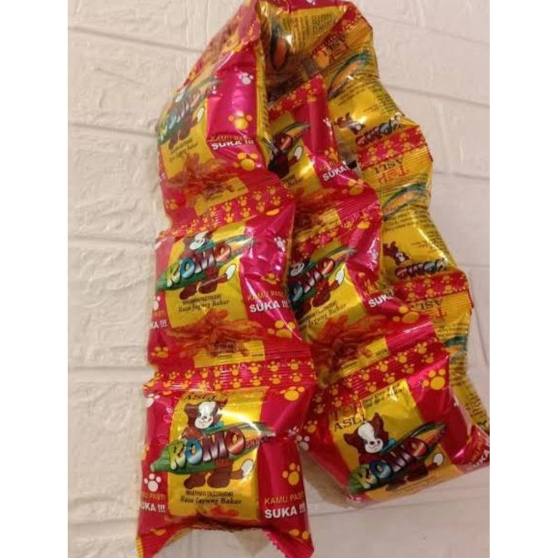 

Snack Ciki Komo Jagung Bakar 1Renceng 10Pcs