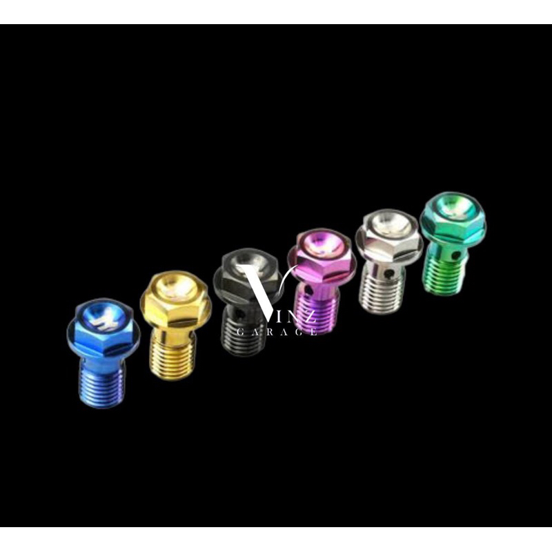 Baut Banjo WR3 Titanium Drat Halus Baut Banjo WR3 Titanium Drat Halus Baut Banjo Wr3 Original