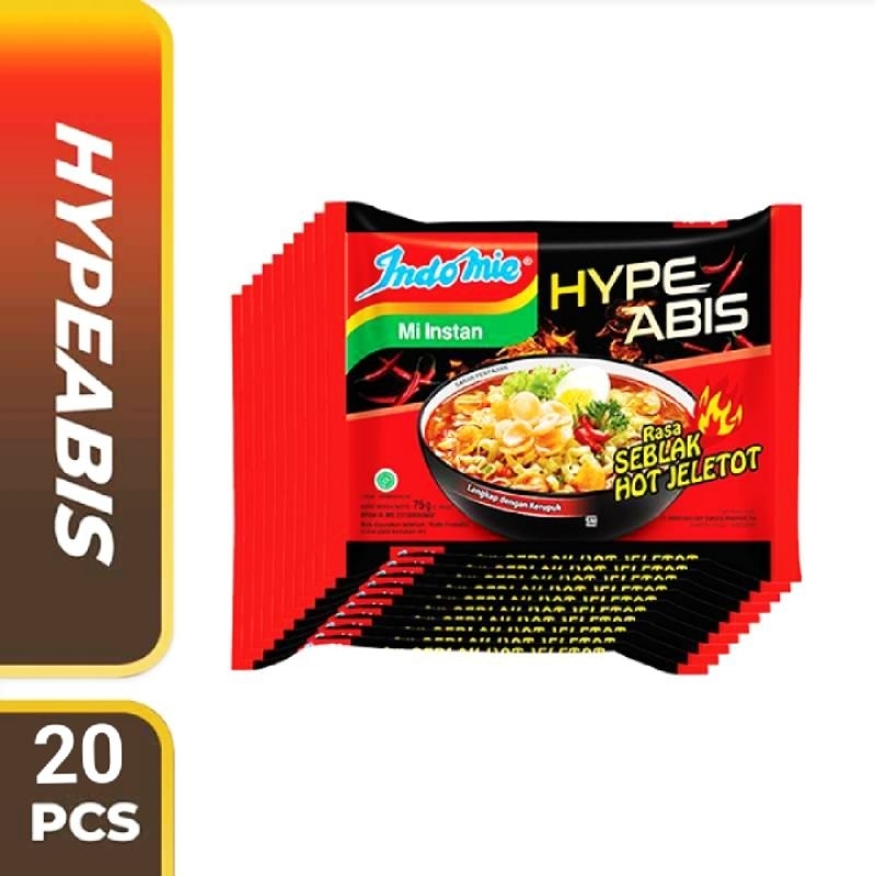 

indomie hyper seblak 20 pcs/bungkus