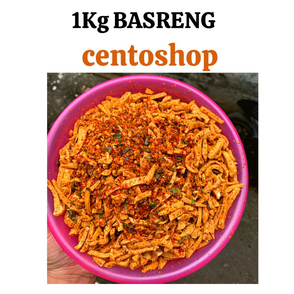 

1kg Basreng Pedas Daun Jeruk