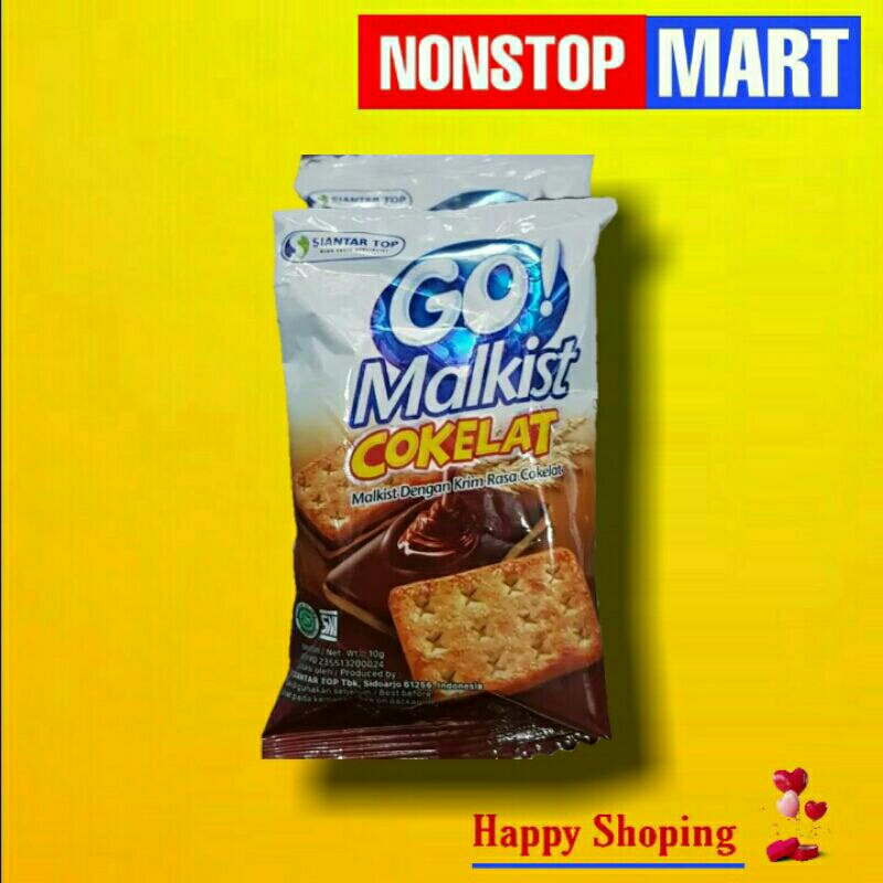 

GO MALKIST COKLAT 1 pack isi 20 pcs