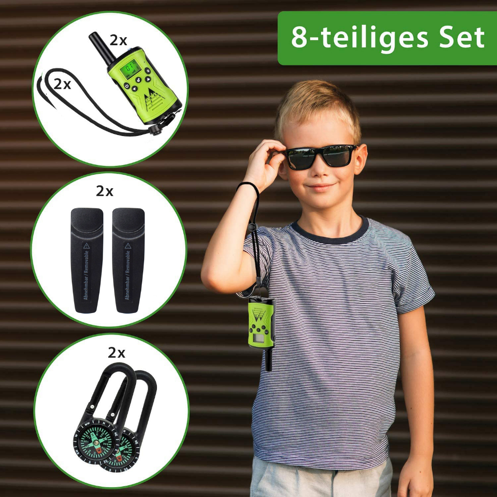 Walkie Talkie anak T52 kecil ultra tipis Two Way Radio Handy talky sipil daya tinggi walkie talkie kid HT Hadiah Anak