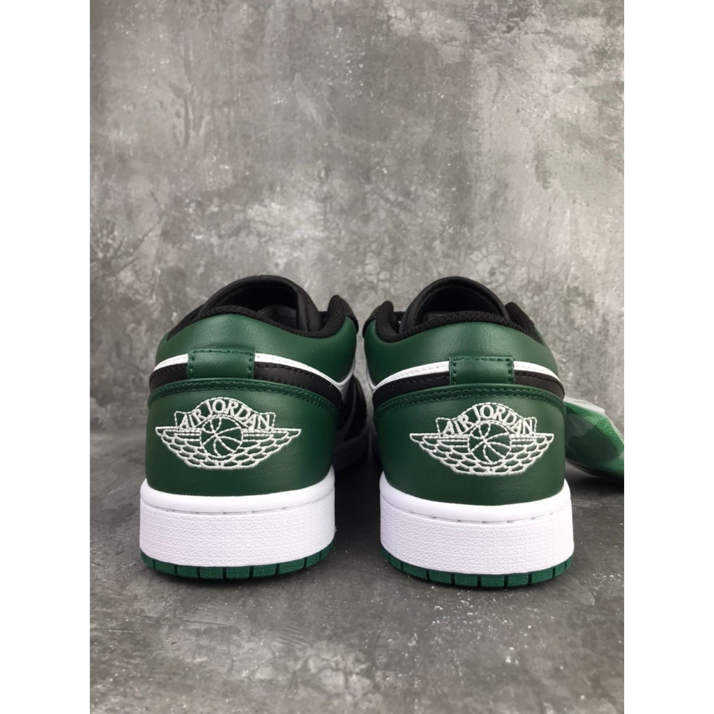 Air Jordan 1 Low Green toe, 100% Real Pic.