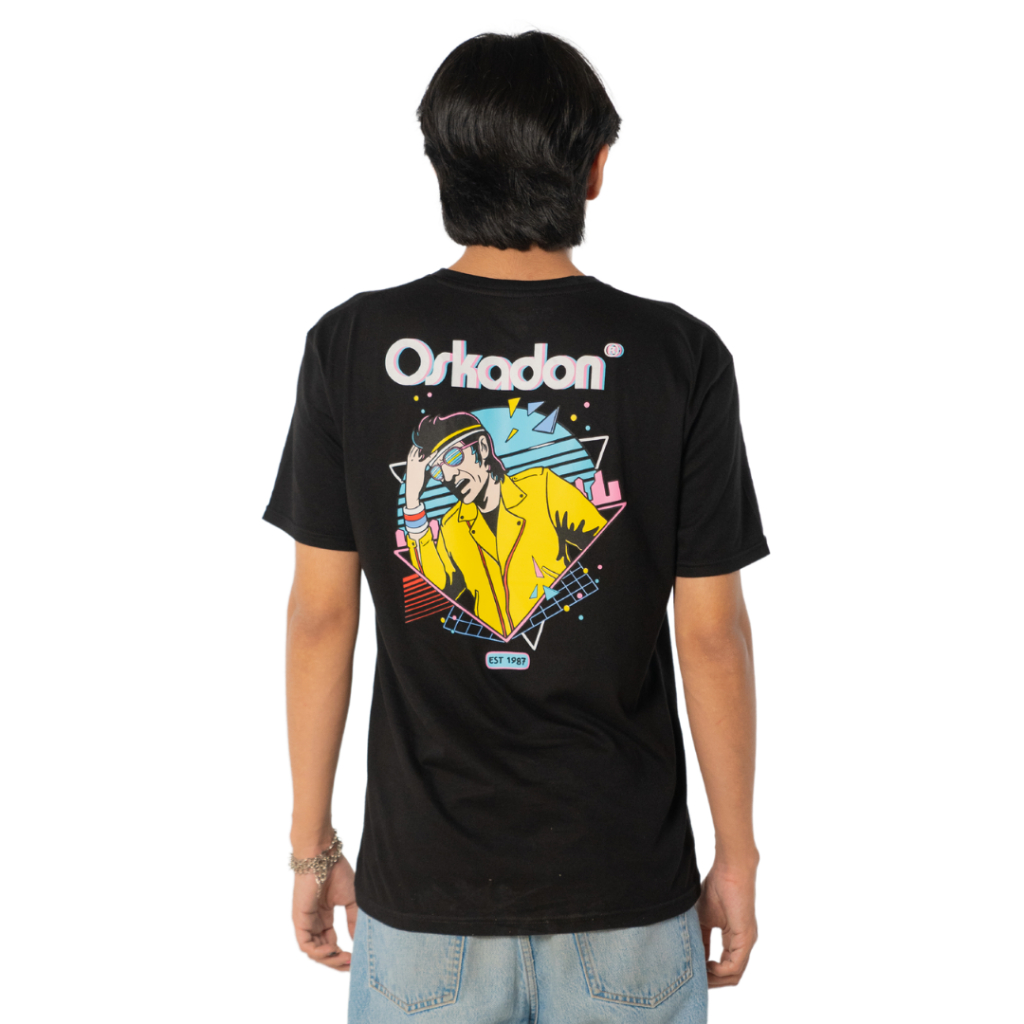 TAGS Kaos Oskadon X Hari Merdeka Kepala Disko Unisex