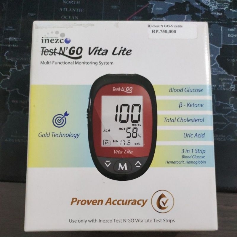 Alat Cek Gula Darah 6 in 1 Inezco