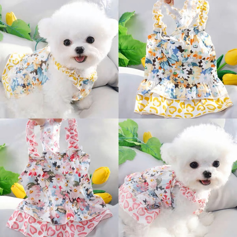 Chisoo flower korea dress