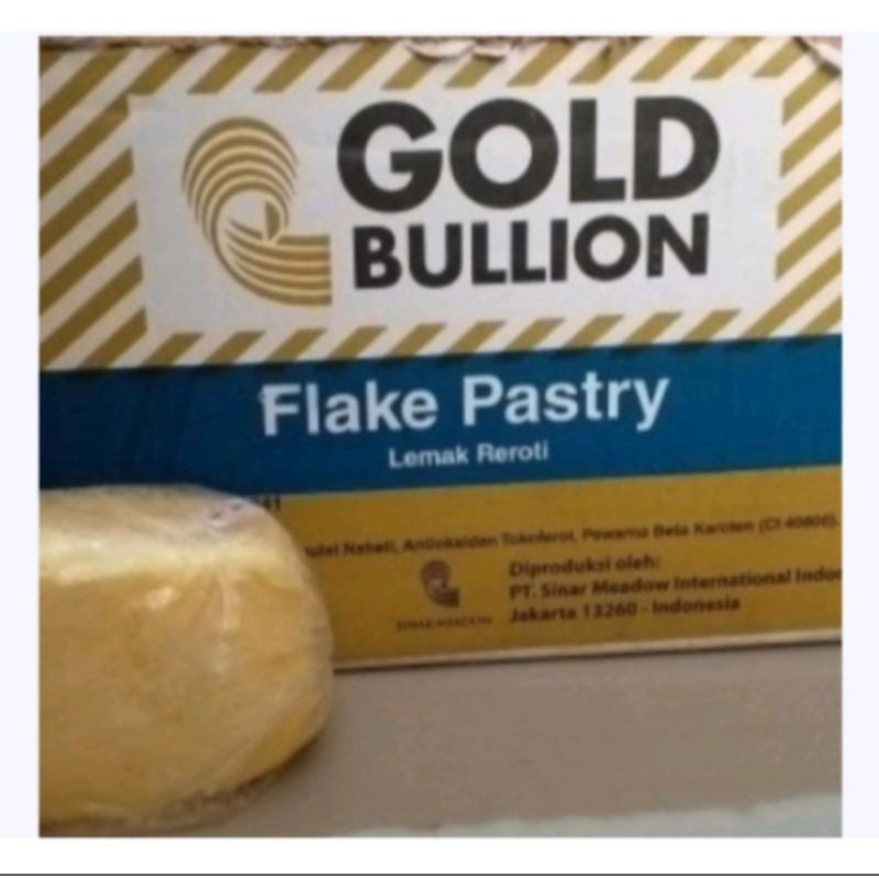 

Gold Bullion Flake Pastry Repack 1 kg (EXP. 16 DESEMBER 2024)
