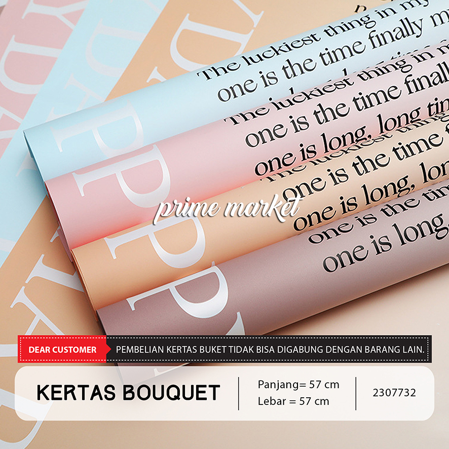 

Kertas Buket Bunga Kertas Cellophane Buket Kertas Bunga Paper Flower Wrapping (2307732)