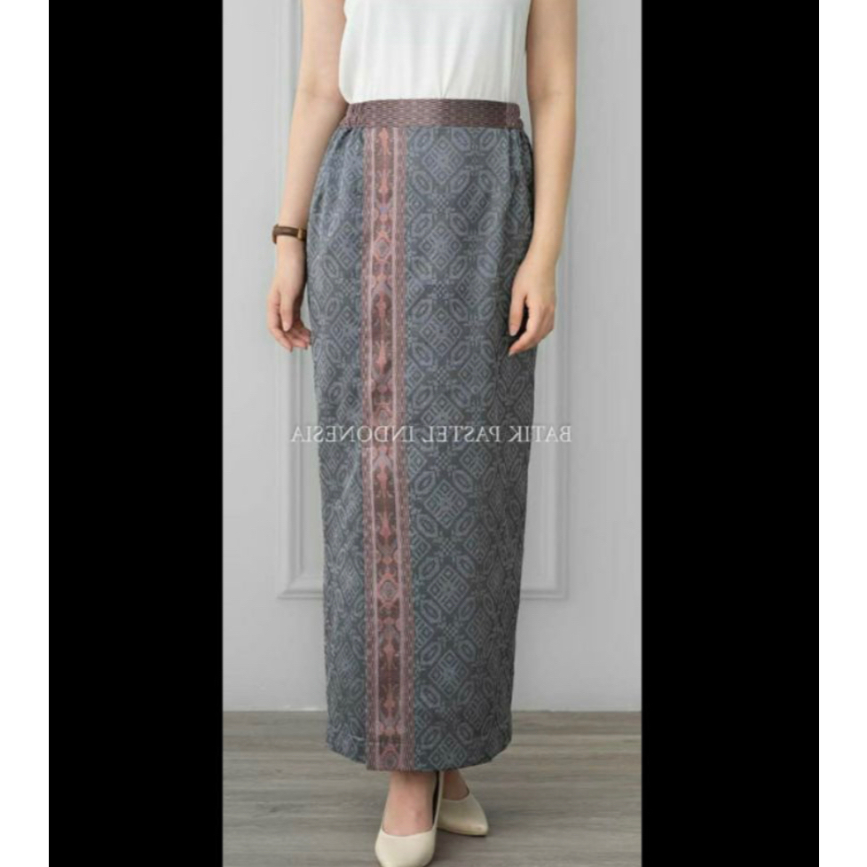 Rok span tenun baron premium - rok tenun Jepara formal