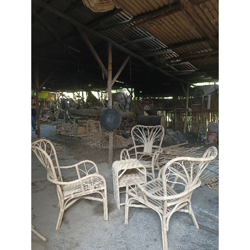kursi rotan kursi nyantai depan rumah kursi teras kursi rotan asli