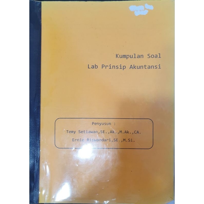 MODUL SOAL PRINSIP AKUNTANSI