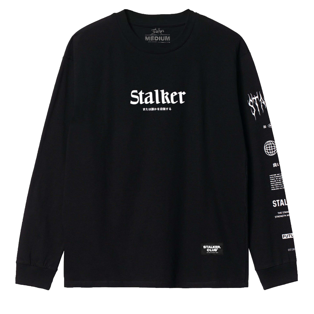 Stalker Longsleeve / Kaos Lengan Panjang - Three Angel