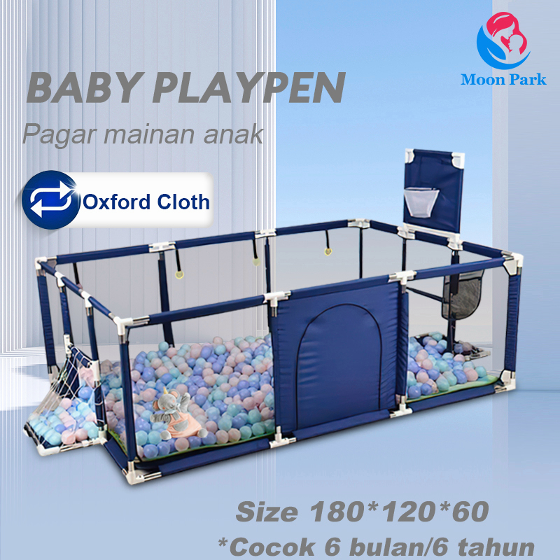 children's playground✨pagar mainan anak/kolam mandi bola anak/pagar bayi mainan tenda anak/playpen pagar bayi/Kolam Mandi Bola Keranjang Mandi Bola Mainan Tenda anak Playpen//Baby Playpen Playmat Tempat Bermain Anak Pagar Main Anak