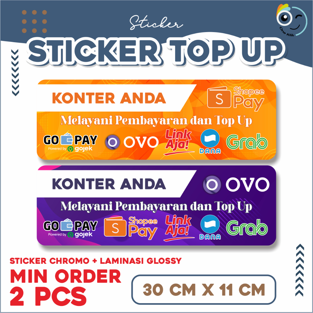 Sticker Konter Costum /Sticker Etalase Konter/Sticker Hiasan Etalase Konter -ONEKLIK1