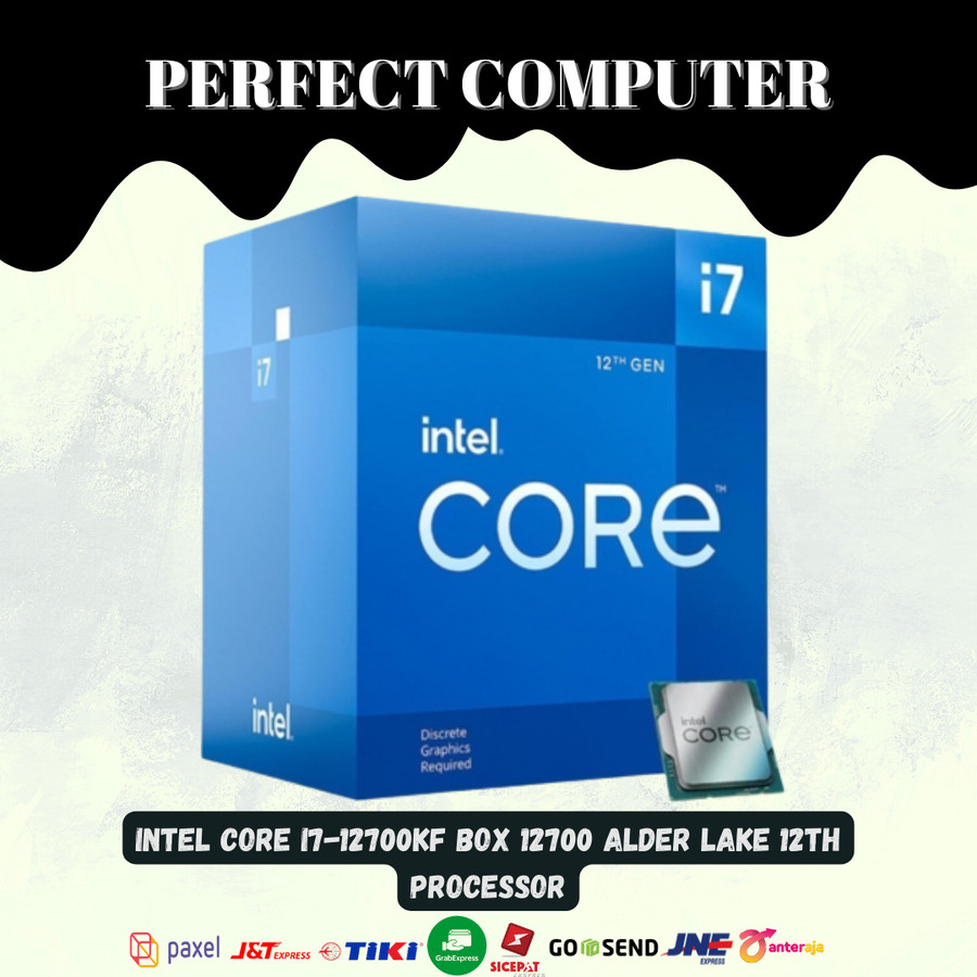 Intel Core i7-12700KF BOX 12700 Alder Lake 12th Processor