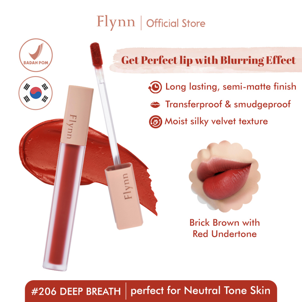 FLYNN Addiction Velvet Tint 206 Deep Breath