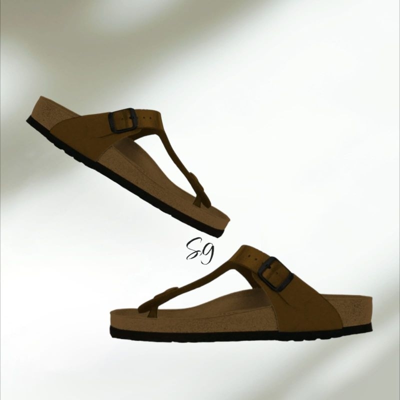 SB //SANDAL BIRKEN COWOK KOKOP CAPIT CANVAS