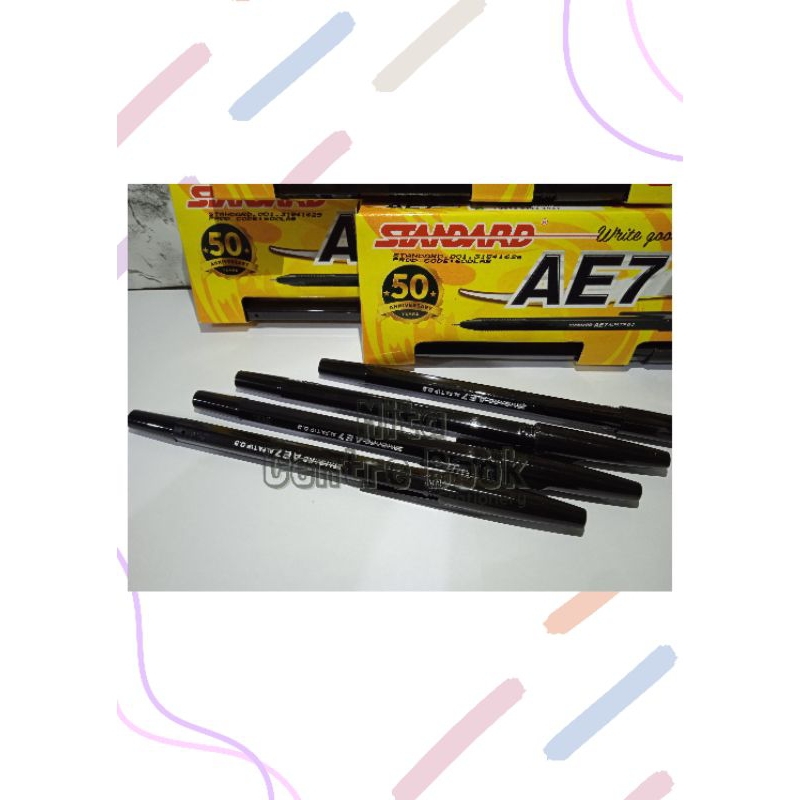 

PULPEN STANDARD AE7 (1PACK)ISI 12 pcs