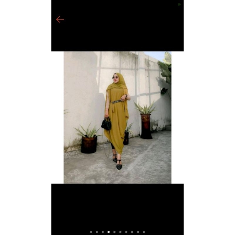 outer kaftan rinjani mewah pb130cm viral terlaris kaftan/kaftan kondangan/wisuda