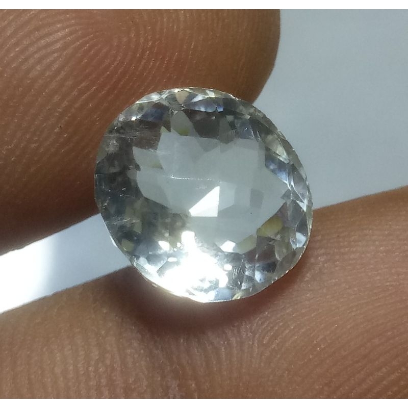 Natural Prasiolite Quartz ORI Asli Alam 100% Original Clean Serat Halus Koleksi Batu Mulia Permata A