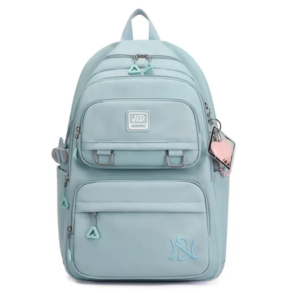 PROMO SALE 7.7 - TAS RANSEL SEKOLAH ANAK PEREMPUAN KOREA SD SMP SMA BACKPACK WANITA PREMIUM MURAH IMPORT TAS RANSEL MOTIF POLO JLD FASHION TAS SEKOLAH KAPASITAS BESAR JUMBO RANSEL SEKOLAH TAHAR AIR
