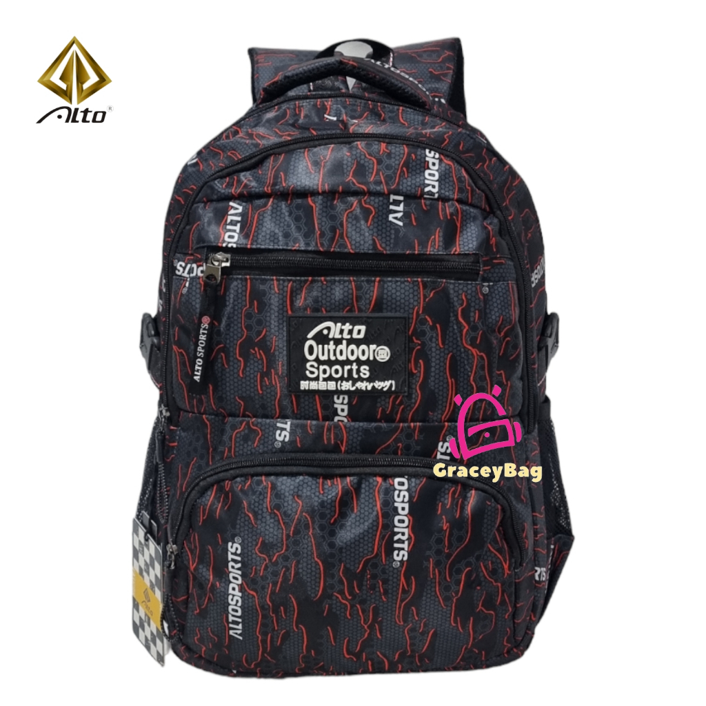 GB-76292 Tas Ransel Pria / Remaja Alto FREE RAINCOVER